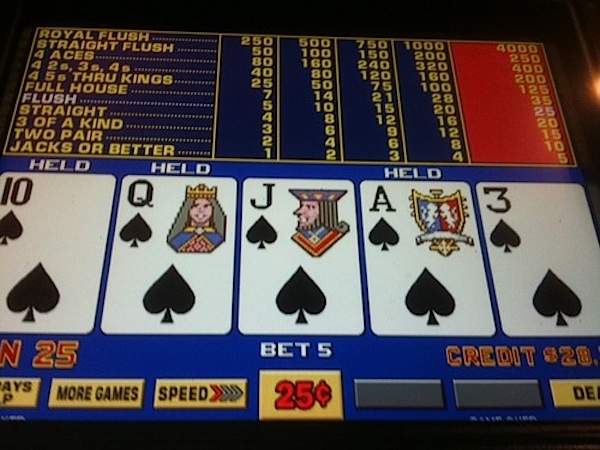 Математическое ожидание выпадения флеш роял в виеопокере