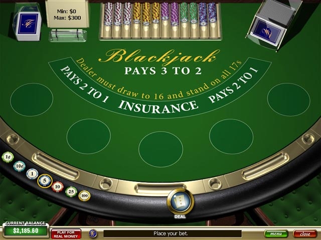 Игровой процесс блэкджека