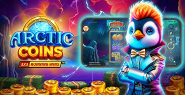 Arctic Coins: Running Wins: Игровой автомат