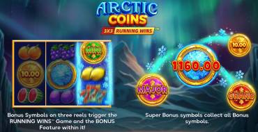 Arctic Coins: Running Wins: Бонусные игры