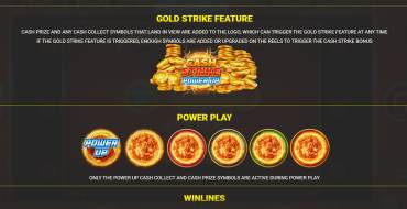 Cash Strike Power Up: Бонусные игры