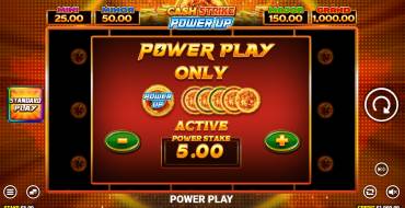 Cash Strike Power Up: Уникальные функции