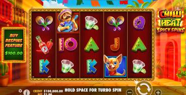 Chilli Heat Spicy Spins: Игровой автомат