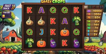 Crazy Crops: Игровой автомат