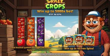 Crazy Crops: Уникальные функции