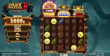 Dark Waters 2 Power Combo: Фриспины