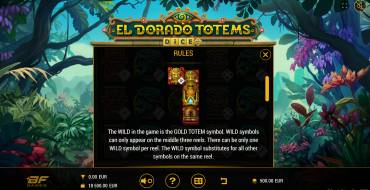 El Dorado Totems Dice: Уникальные функции