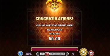Fire Joker Blitz: Уникальные функции