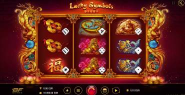 Lucky Symbols Dice: Игровой автомат