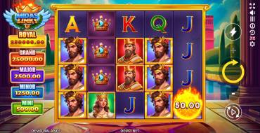 Midas Links: Интерфейс