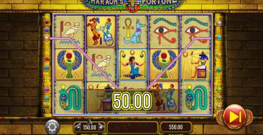 Pharaohs Fortune IGT: Выигрыши