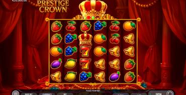 Prestige Crown: Игровой автомат