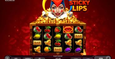 Sticky Lips: Игровой автомат