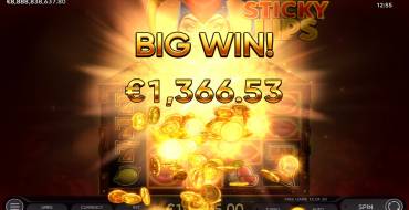 Sticky Lips: Выигрыши