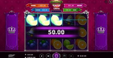 Stunning Crown Cash Mesh Ultra: Выигрыши