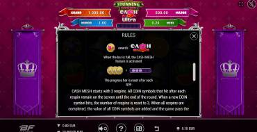 Stunning Crown Cash Mesh Ultra: Бонусные игры