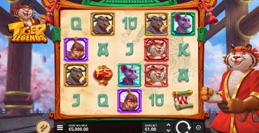 Tiger Legends: Игровой автомат