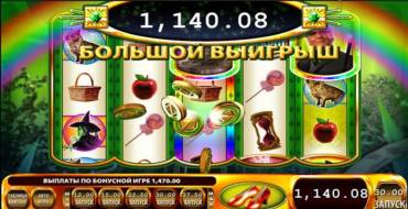 Wizard of Oz – Ruby Slippers: Выигрыши