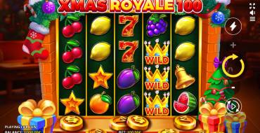 Xmas Royale 100: Интерфейс