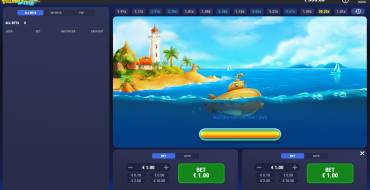 Yellow Diver: Игровой автомат