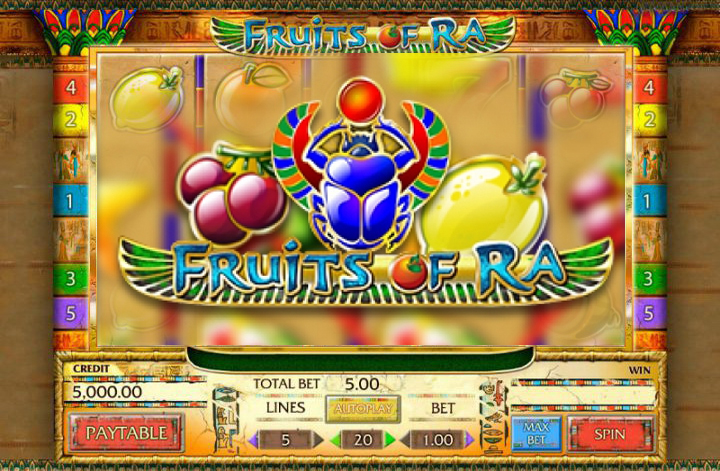 Игровой автомат «Fruits of Ra»