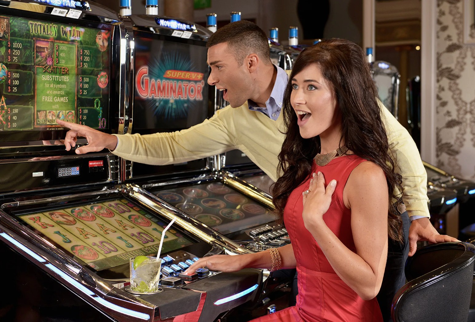 Выигрыш прогрессивного джекпота в игровом автомате