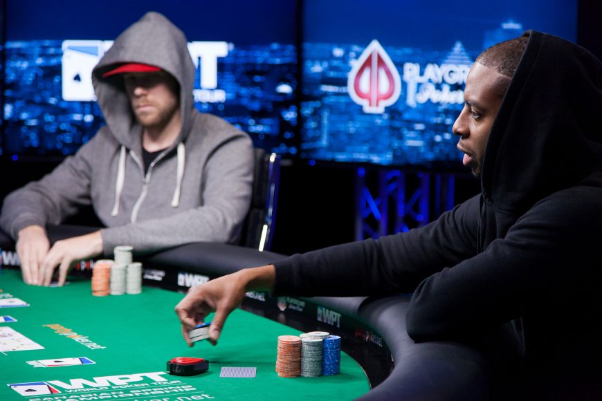 первая ставка в покере