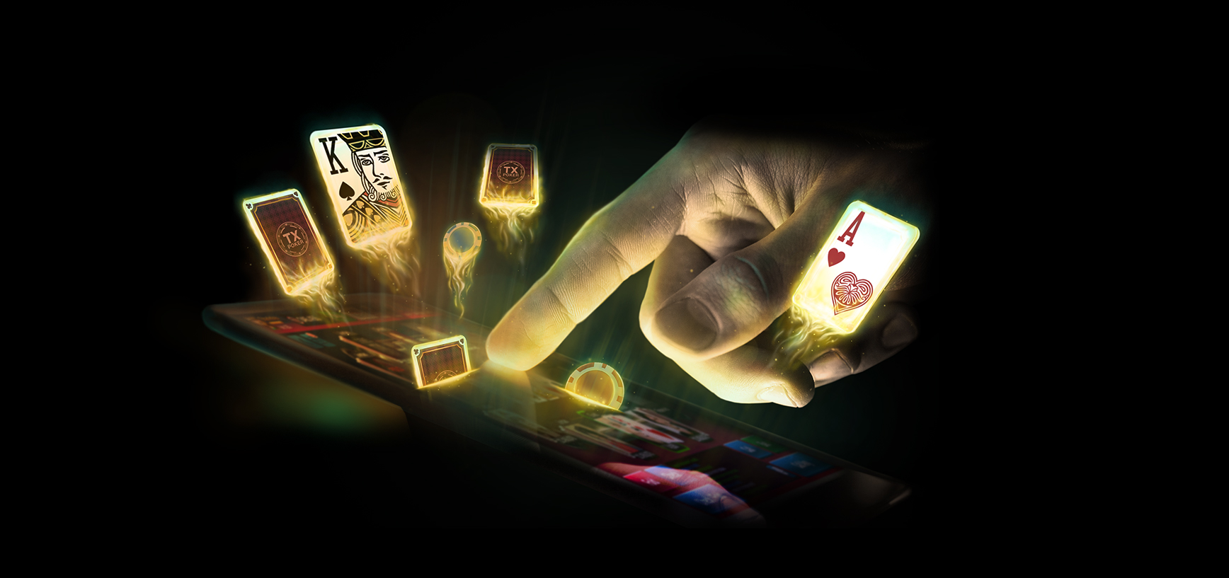 Использование мобильных устройств во время игры в покер