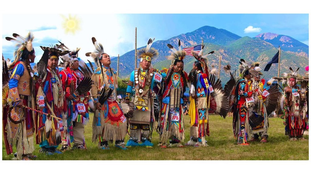 Коренные жители Америки, индейцы из племени Масфи Вампаноанг