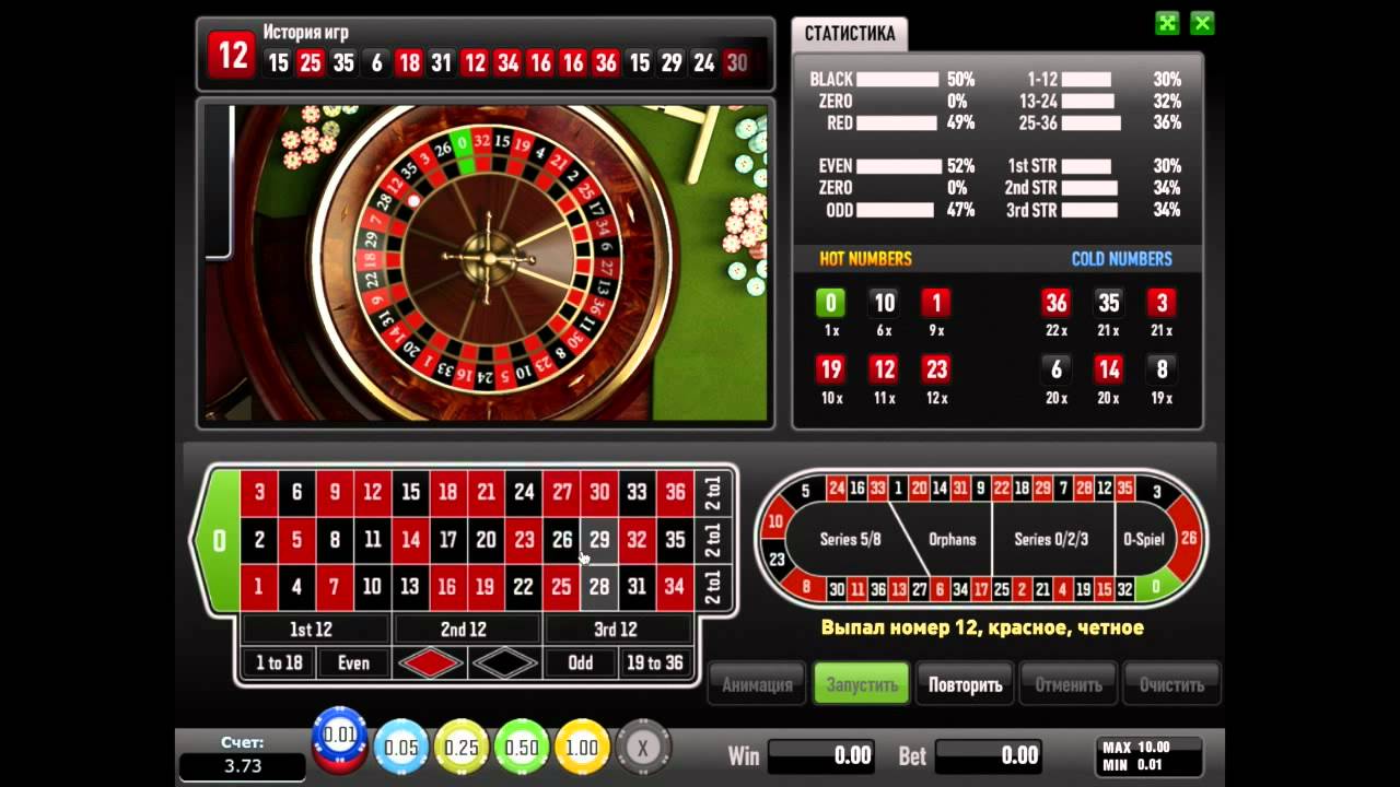 Варианты ставок в рулетке