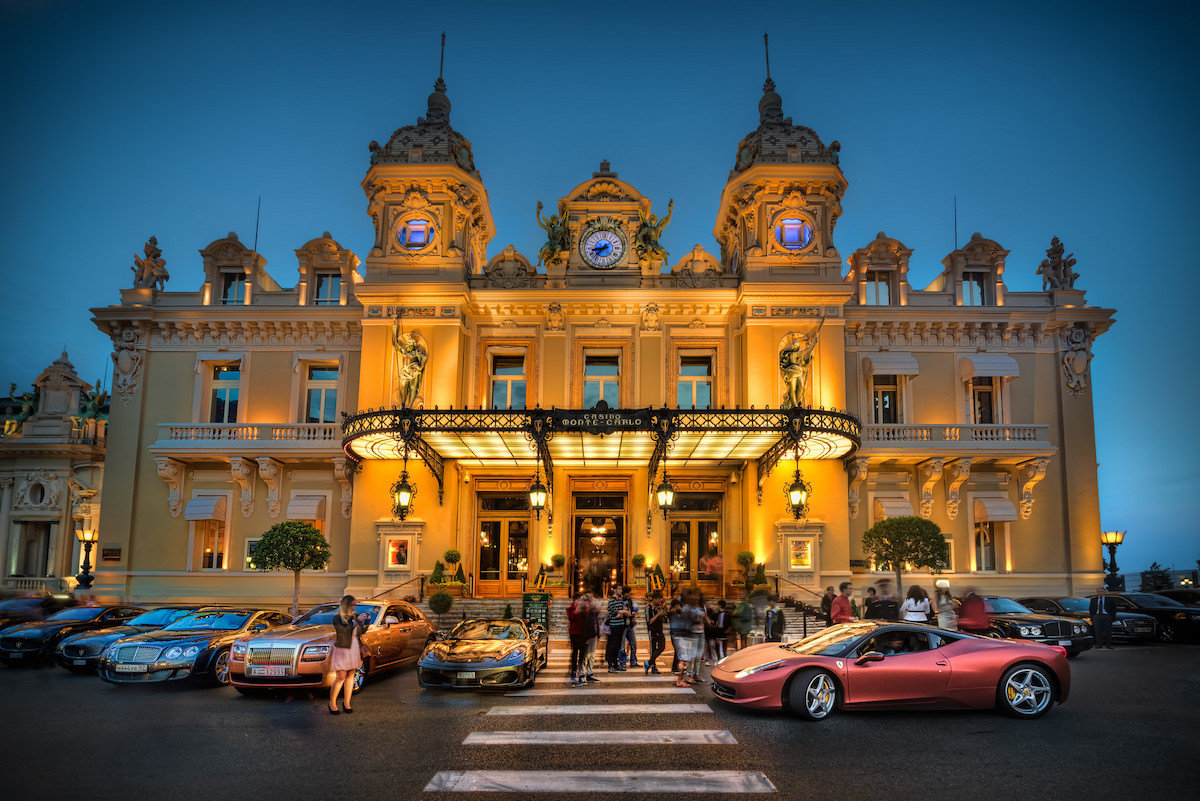Monte Carlo Casino вид спереди