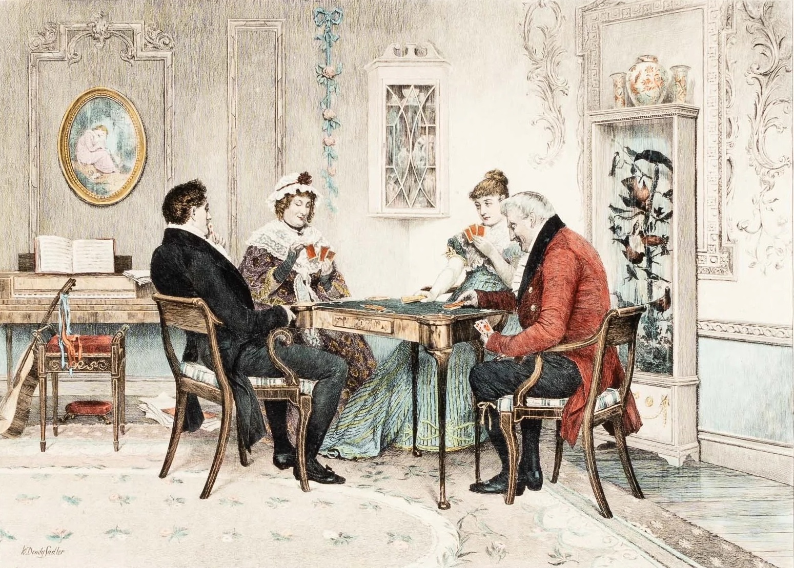 возникновение карточных игр в России