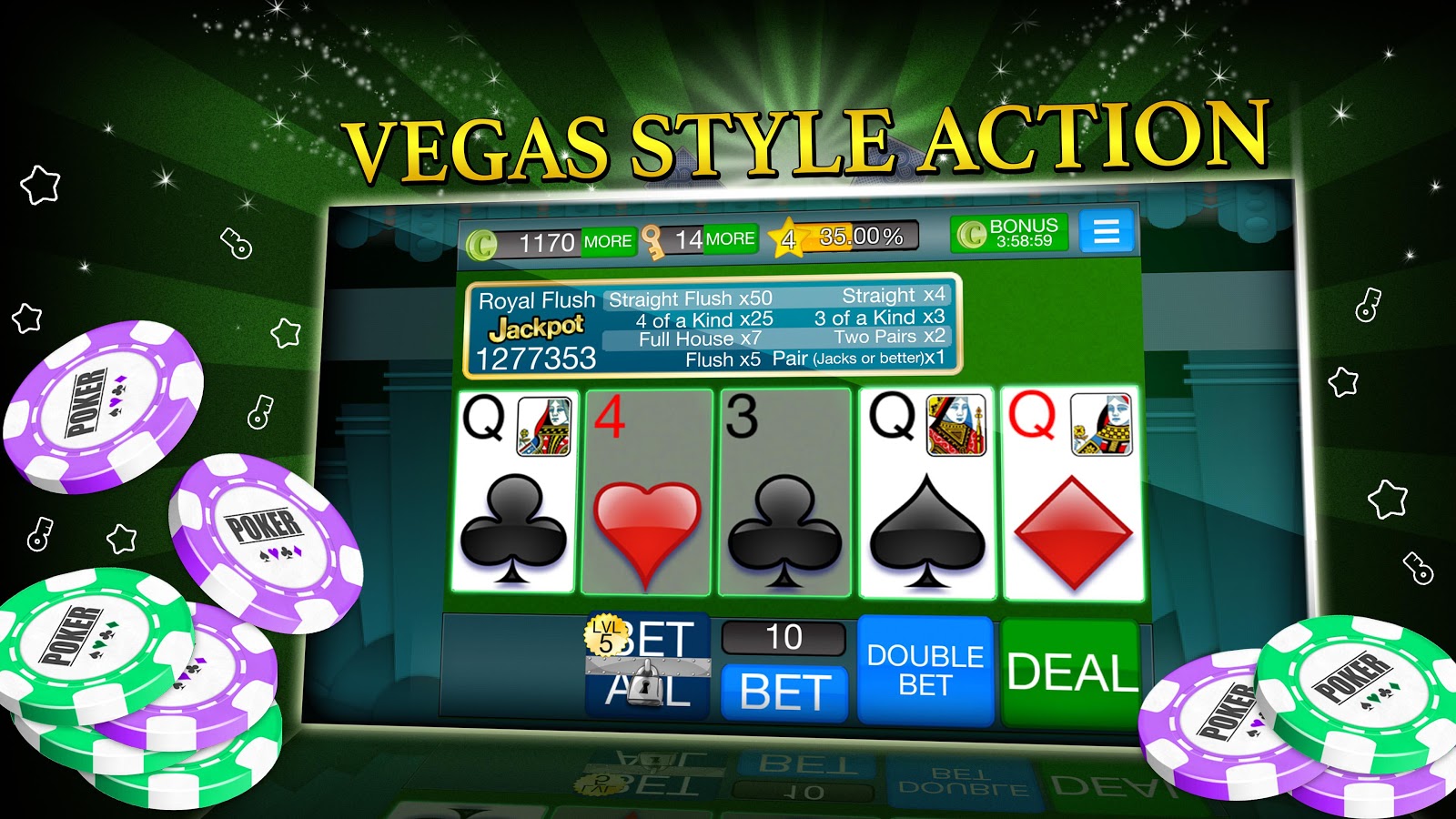 азартная игра видео покер